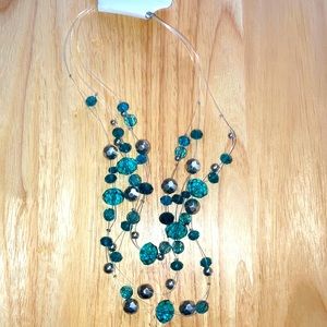 Turquoise layered necklace